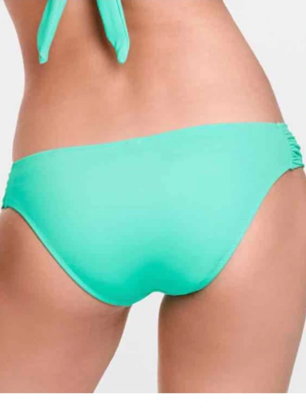 3 Victoria’s Secret The Knock Out Bikini Swim Bottoms Rushed Sides